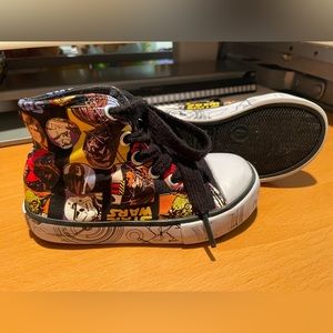 Star Wars Converse Chucks high tops, toddler kids size 8